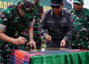 Bupati Tapanuli Utara Bersama Panglima Daerah Militer I-BB Resmikan Jembatan Siualuompu 