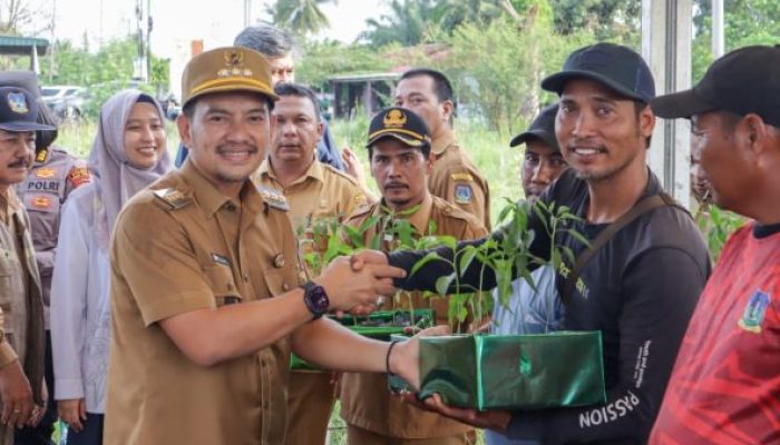 Perkuat Ketahanan Pangan Dan Tekan Laju Inflasi Walikota Tebing Tinggi Pimpin Gerakan Tanam Bawang Merah